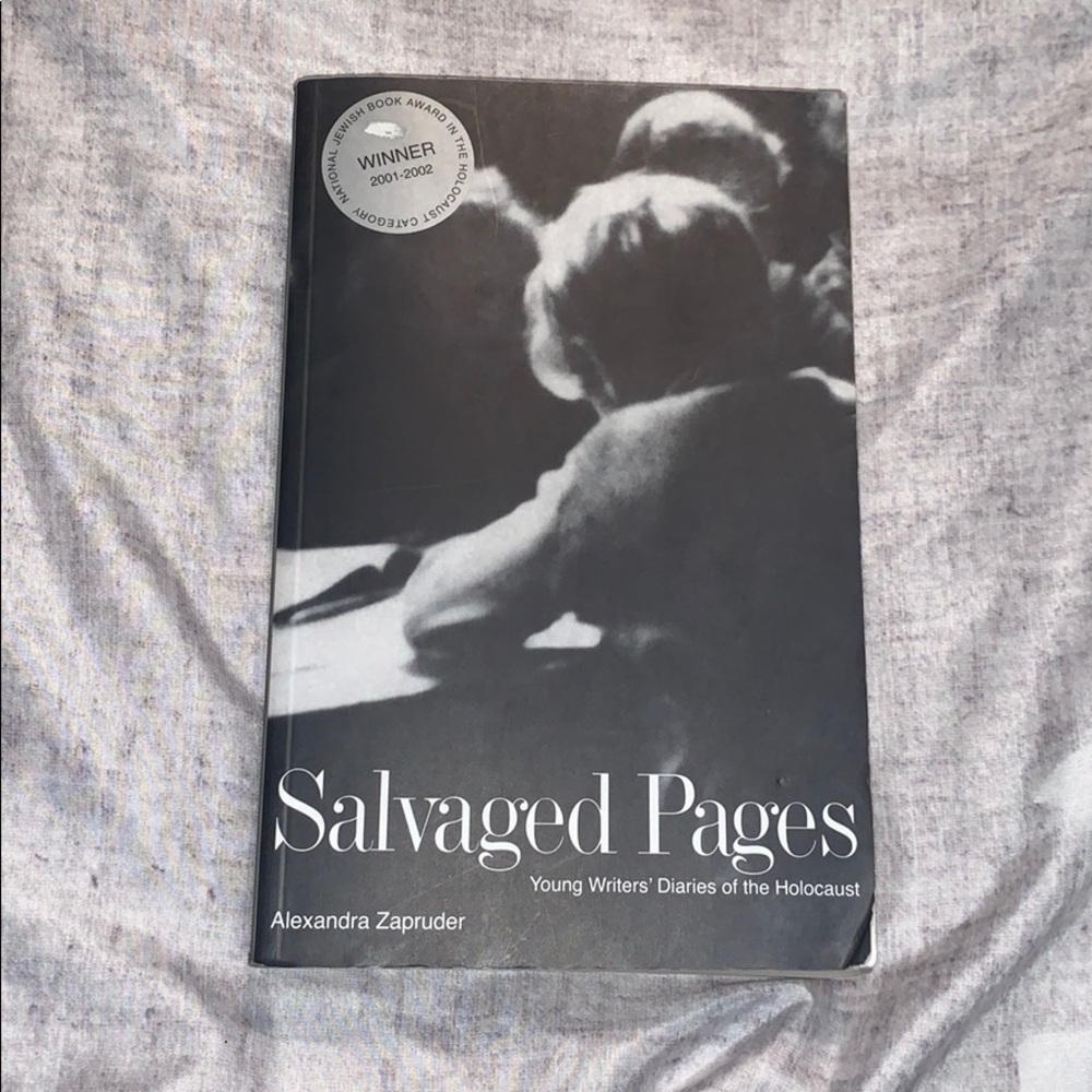 Salvaged pages book